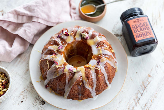 Banana Honey Bundt Cake