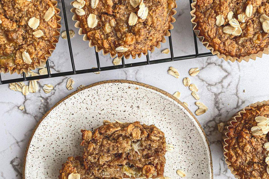Banana Oatmeal Muffins