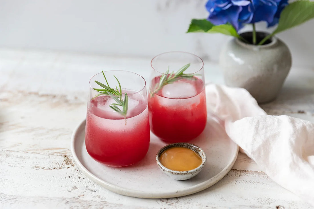 Taylor Pass Honey and Berry Summer Drink