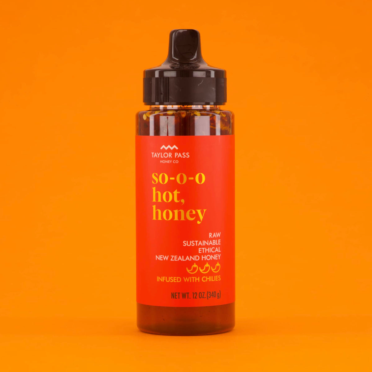 Taylor Pass Honey Co NZ Honey So-o-o hot, Honey